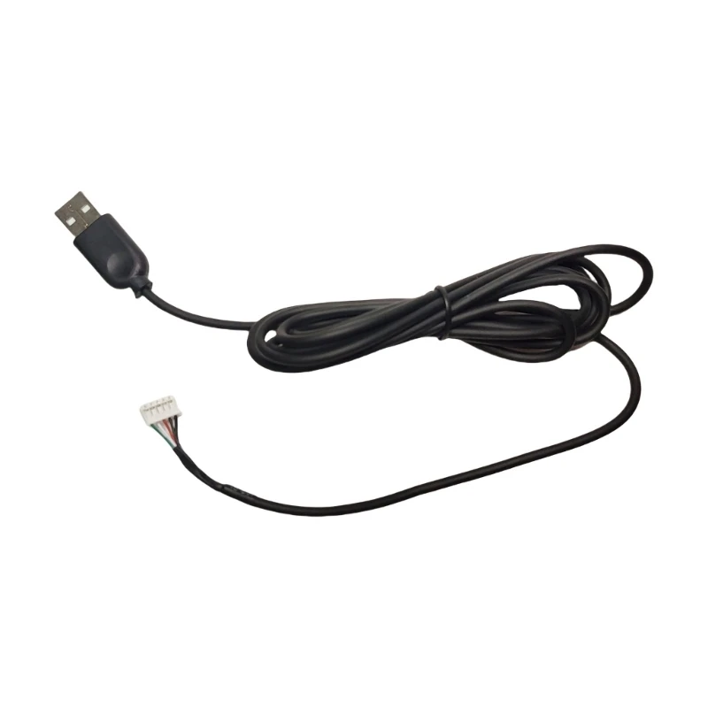 Y1UB Rubber Mouse Cable Line Replacement USB Mouse Cord Wire 1.8M for G300 G300S