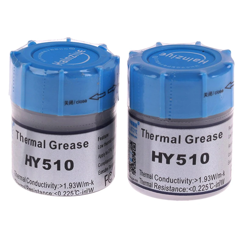 10g CPU Thermal Paste Nano Thermal Silicone Grease Computer Laptop Processor Cooling Gray Thermal Paste