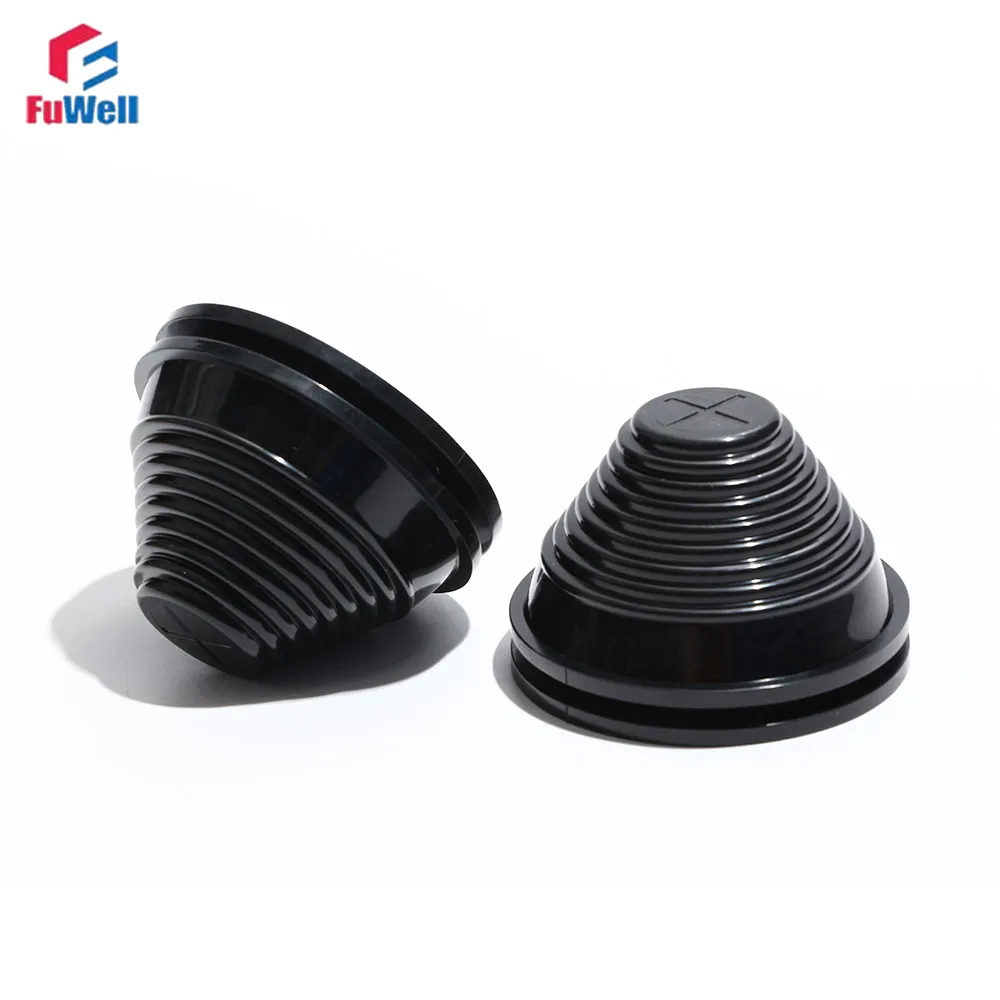 푸웰 타워형 보호 코일 원뿔형 나사 배전함 외부 배선 밀봉 링 고무 캡 케이블 와이어 보호
