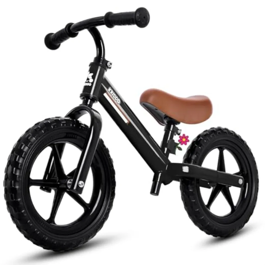 

Toddler balance bike for 2-5 years old, lightweight aluminum frame, pastel blue, dual bearing for smoother riding, adjustable s