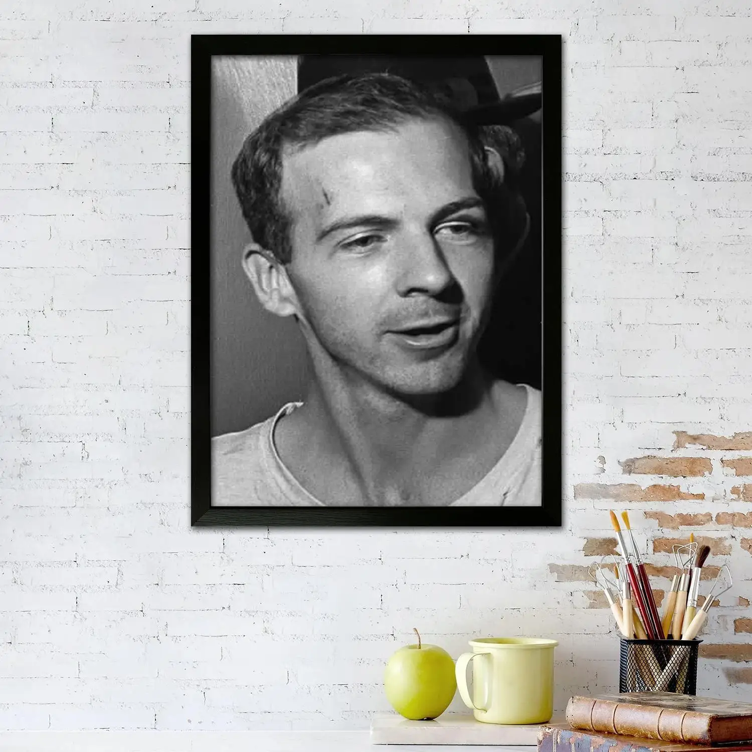 ملصق فني من القماش من Lee Harvey Oswald وفن جداري، طباعة صور، ديكور غرفة نوم عائلية حديثة، لوحة زخرفية