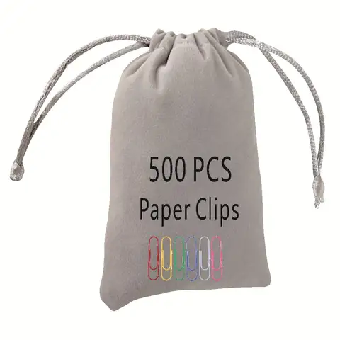 Bookmark Metal Color Paper Clip Stainless Steel File Folder Colour Binder for Data Storage Stationery Supplies