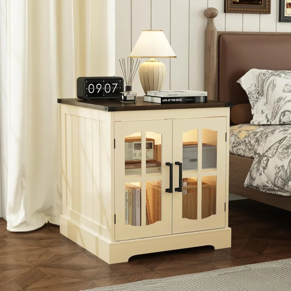 farmhouse end table, 24