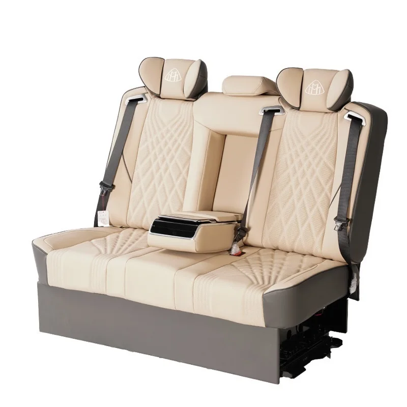 UTV&ATVOEM Car Modification With Massage and Comfortable Head Rest Luxury Car Rear Seat Sofabed for Benz Sprinter