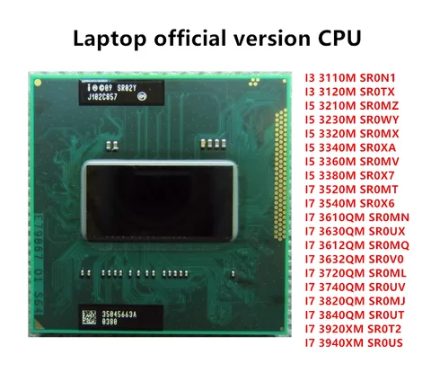 CPU Intel Pentium 2020M 2.4 GHz Per Toshiba Satellite C55t-A5218 – 2 Core, Usato