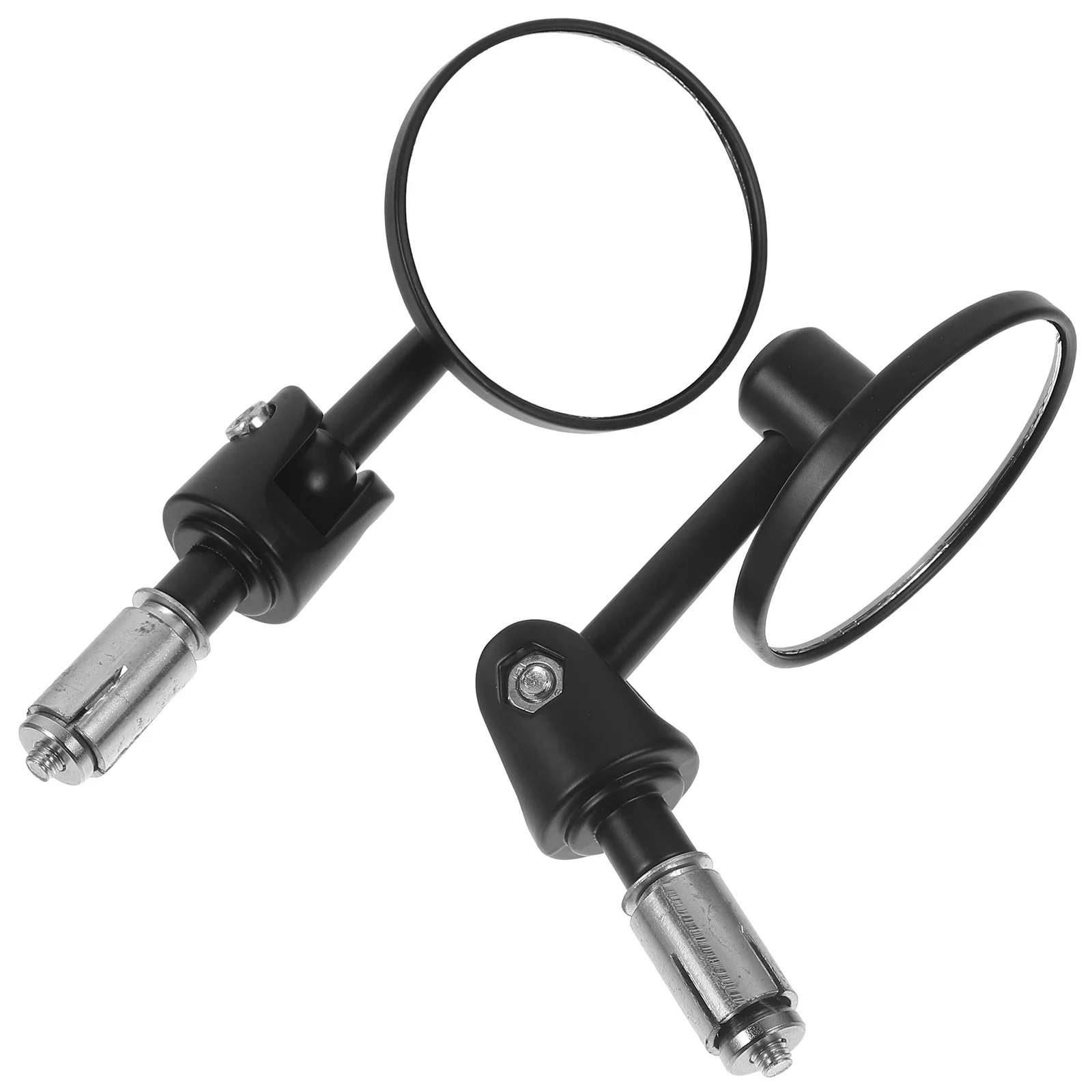 

2Pcs Bike Rearview Mirrors Adjustable Handlebar Side Mirror Motorcycle Clear Lens Easy Install Safety Bike Rear View Mirror