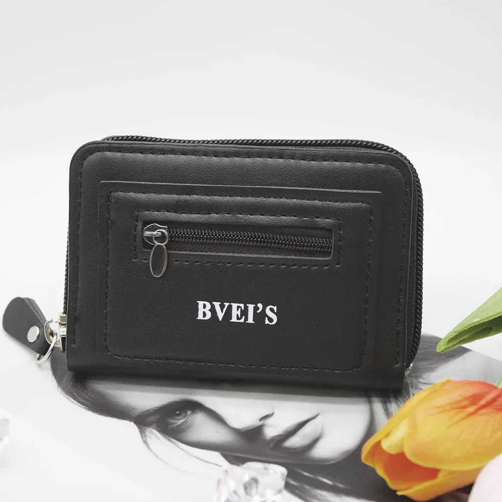 Carteira de couro para esportes ao ar livre, simples e elegante, cinto calendário, bolsa quadrada, óculos de sol, multifuncional, conjunto 3 peças