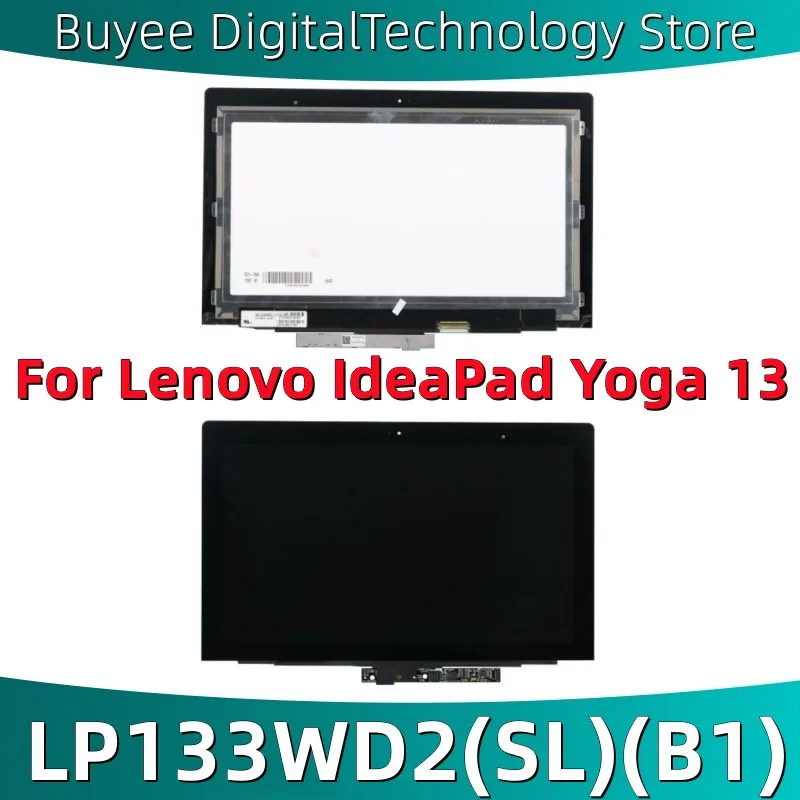 

Original LCD Assembly For Lenovo IdeaPad Yoga 13 LP133WD2(SL)(B1) LP133WD2-SLB1 Lcd Screen Digitizer With Board