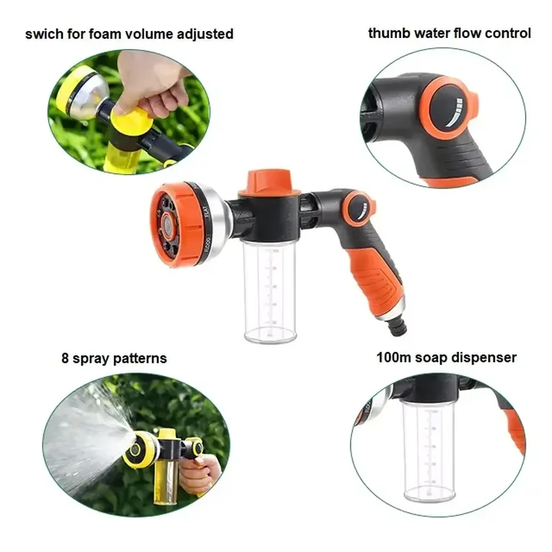 for 25FT 50FT 75FT 100FT Retractable Explosion-proof Garden Hose Extendable Magic Water Hose 2025 New Sell