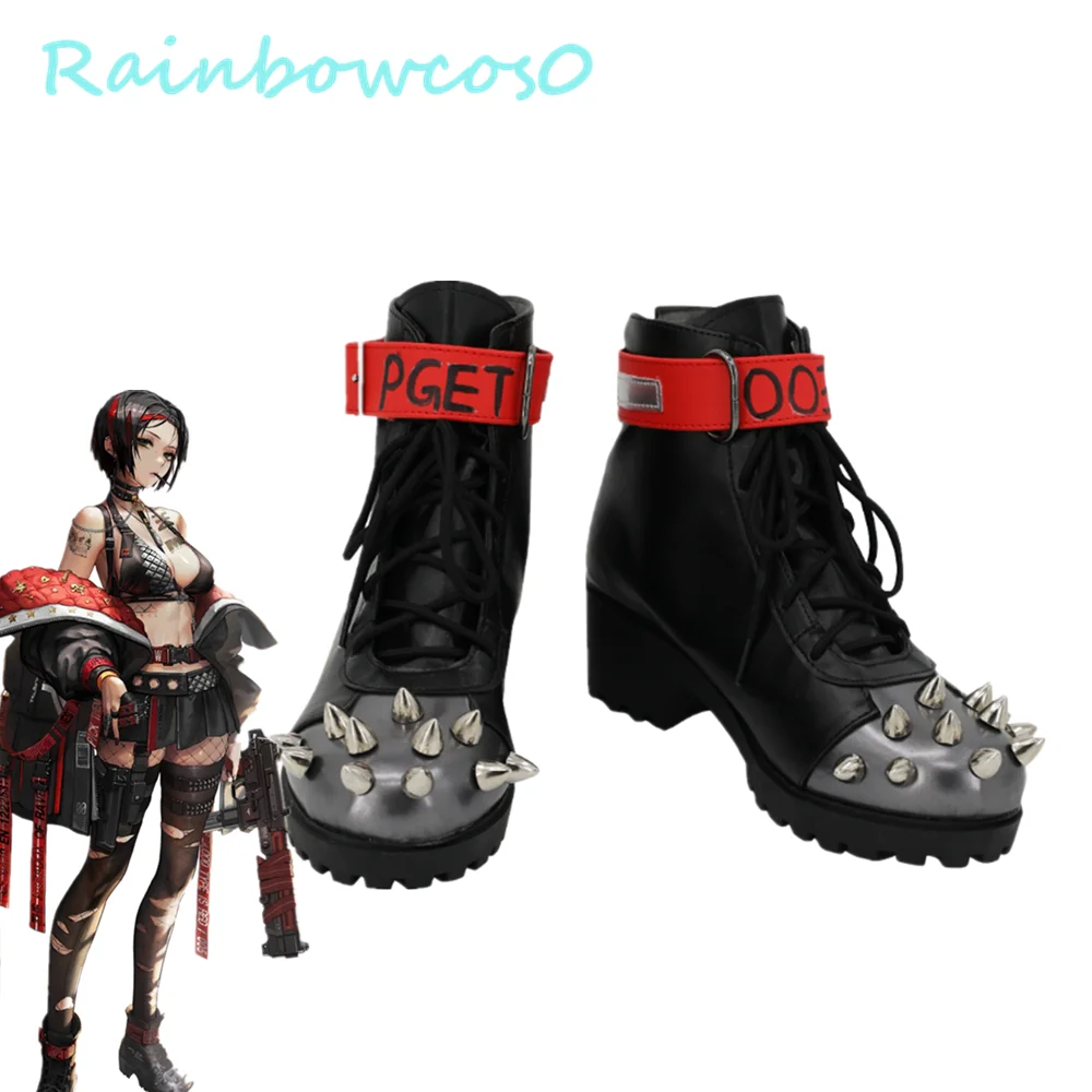 Nikke Crow Cosplay Shoes Boots Game Anime Party Halloween Chritmas RainbowCos0 W3122