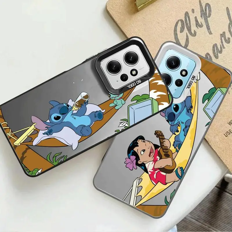 Disney Stitch Cute Phone Case for Xiaomi Redmi 9C 9T 10 13C 12 4G 12 5G  A1 A2 plus Cover