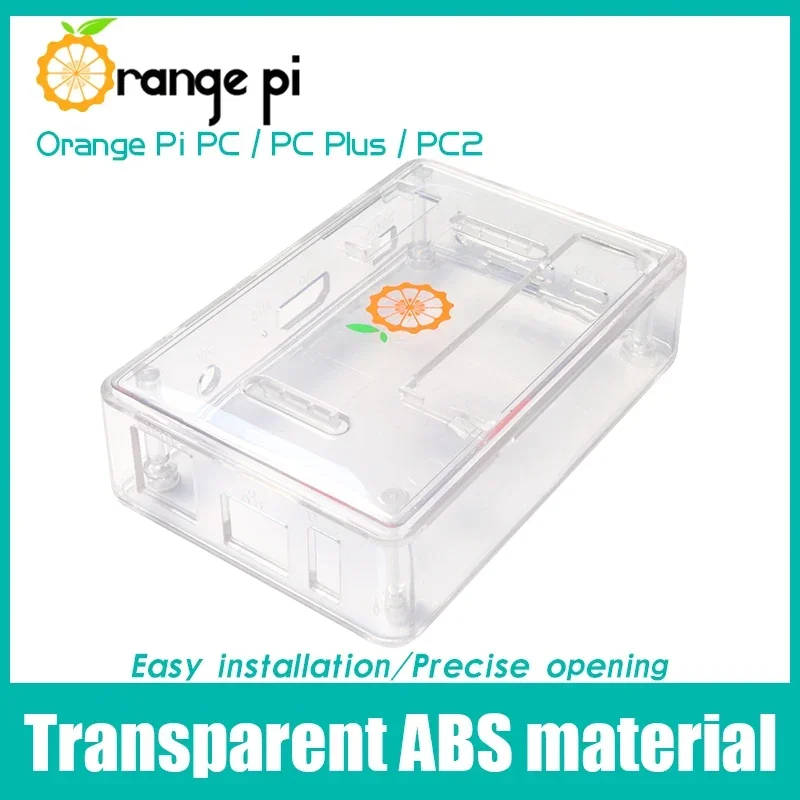 

Orange Pi PC/PC Plus Boards Прозрачный белый корпус Защитный корпус из АБС-пластика