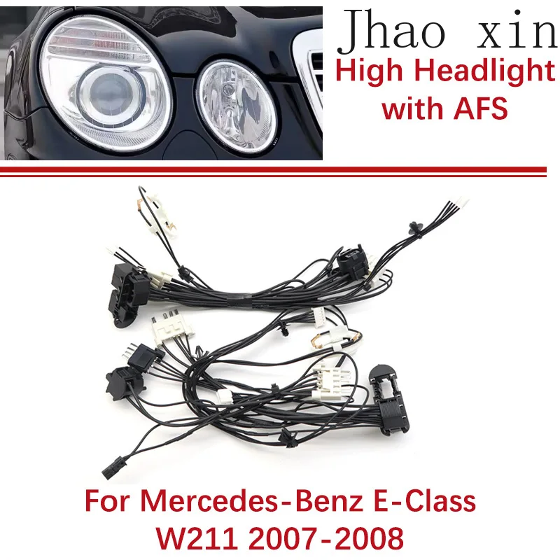 

Комплект внутренней проводки для ксеноновых фар Mercedes-Benz E-Class W211 2007-2008 LED с AFS, проводка для автомобильных фар