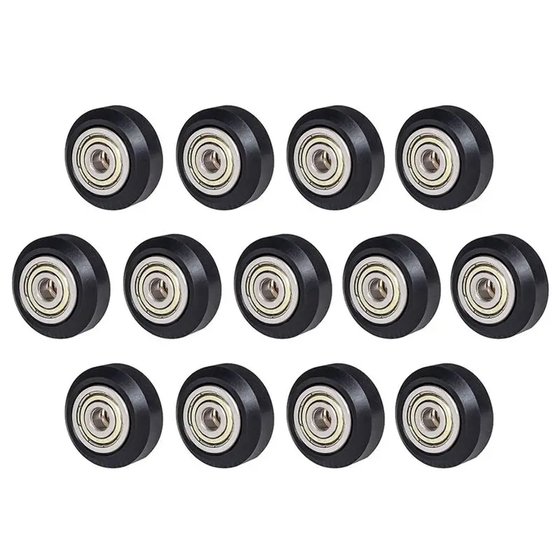 A84E-[39Pcs/Pack]3D Printer POM Pulley Wheels 625Zz Linear Bearing Ulley Passive Round Wheel Roller For Creality CR10,Ender 3