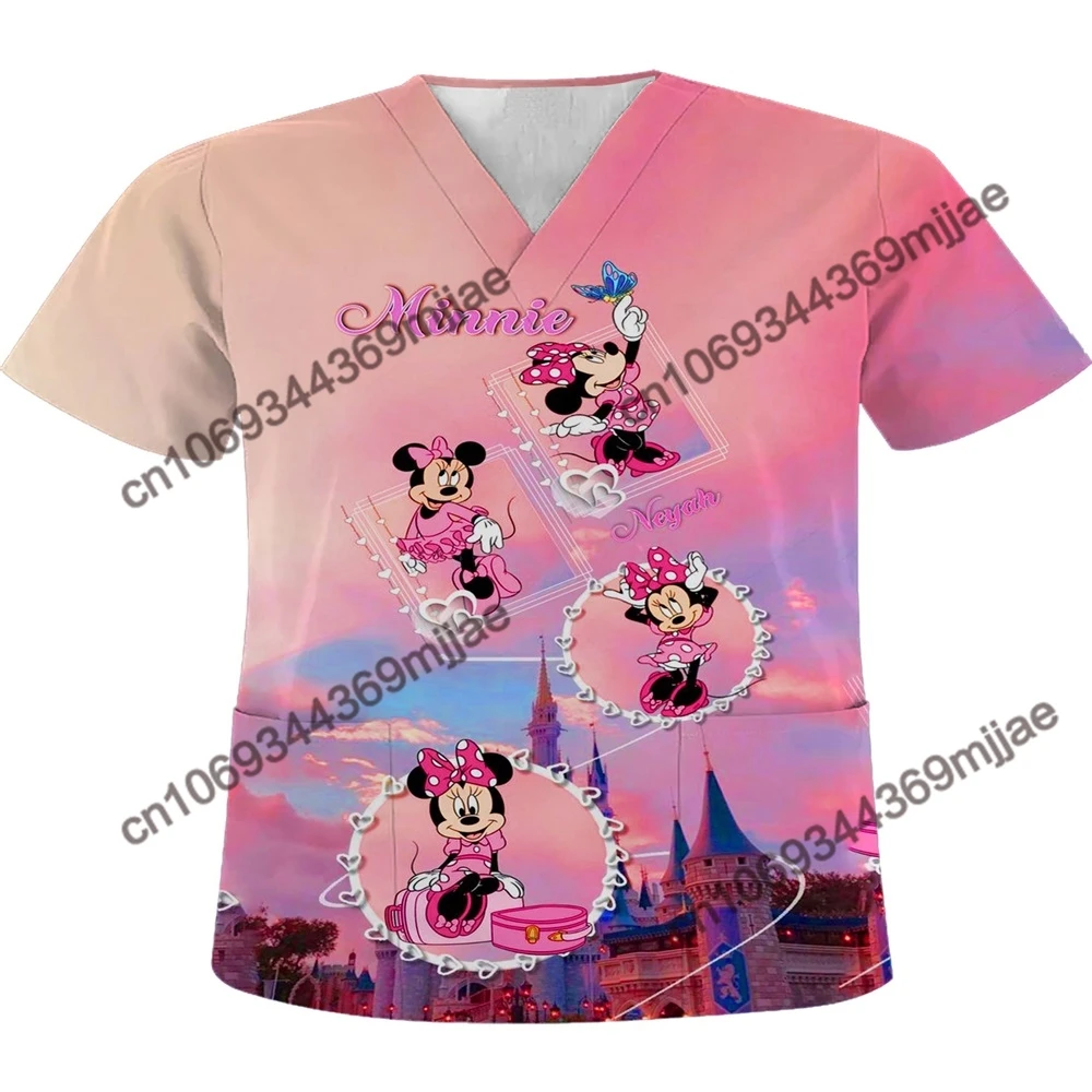 Cheap Women's Clothing and Free Shipping Offers T-shirt for Girls Disney Woman T-shirts Oversize Summer Blouses Woman 2023 Yk2