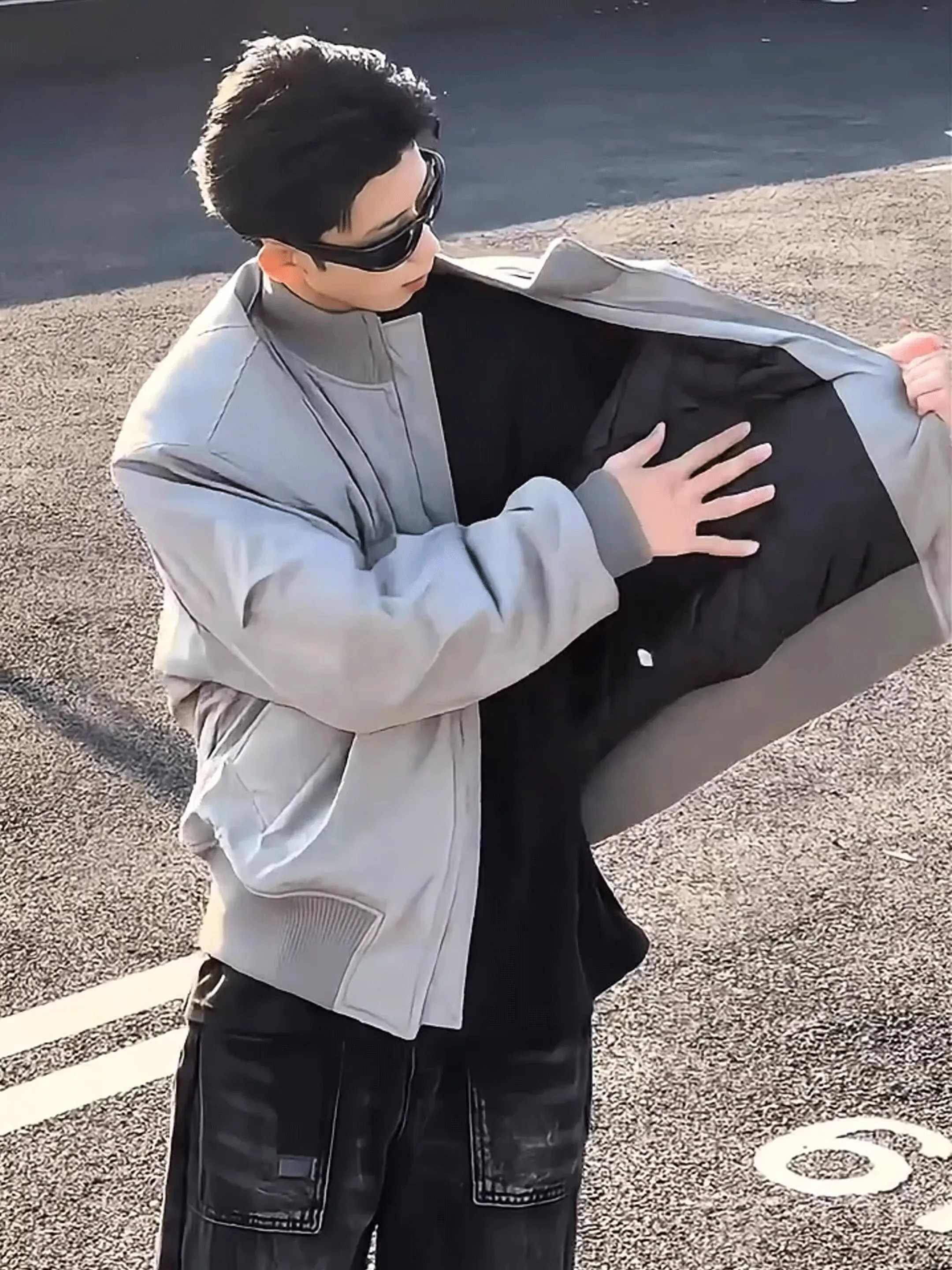 

Мужская зимняя теплая хлопковая куртка-пилот в американском стиле, универсальная верхняя одежда с воротником-стойкой