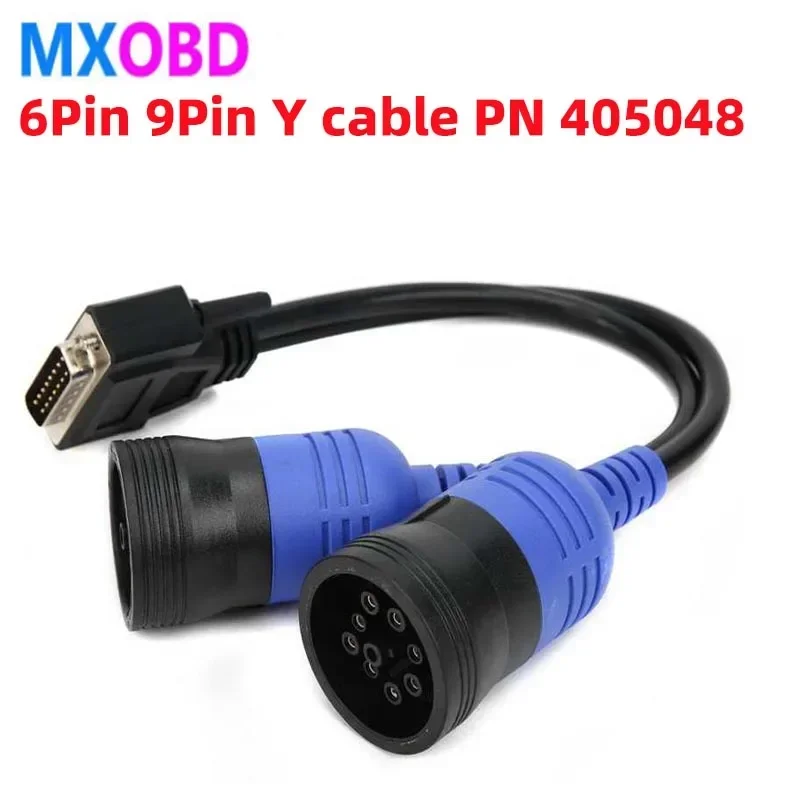 

DB15Pin 6- и 9-контактный Y-кабель для NEXIQ USB Link 125032 Дизельный сканер дизельных грузовиков ПН 405048 Переходник 6-контактный 9-контактный кабель