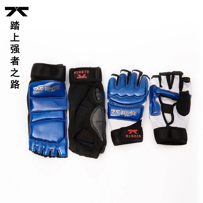 Taekwondo Gloves Foot Protective Cover Protector WTF Adult Children Actual Combat Training Foot Guard Hand Kickboxing Equipment