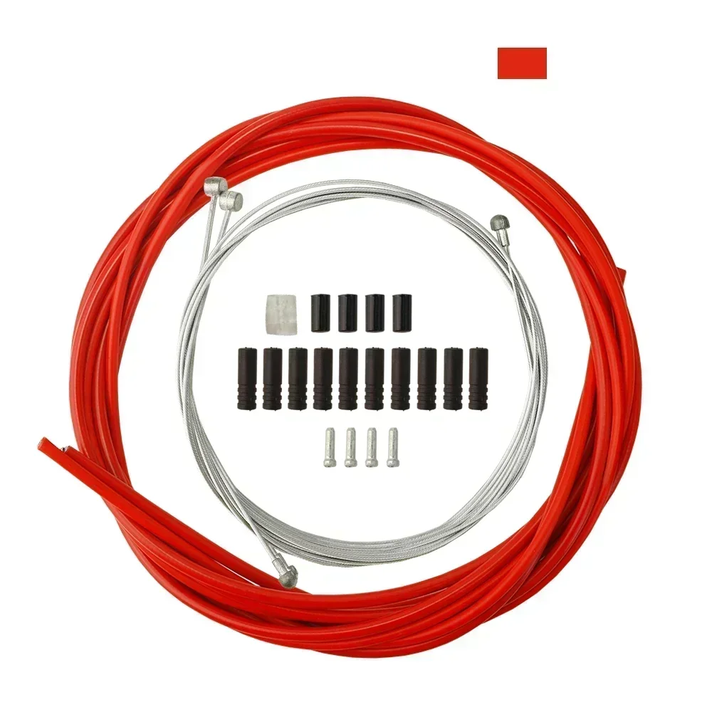 New Road Bike Shift Brake Line Set 4/5mm Line Tube Multi-color MTB Bike Brake Line Tube Inner  Universal Bicycle Accessories