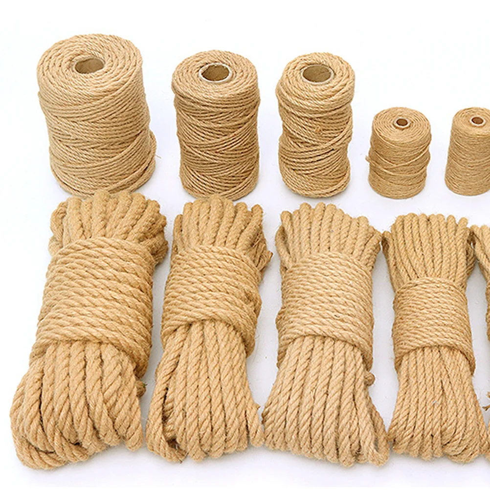 

Twine Decoration Durable Cat Scratcher Rope Cuttable Accessories DIY Scratching Material Post Hemp Furniture Protection Sturdy
