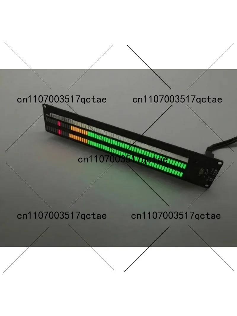Professional Music Spectrum Indicator Dual Channel 60 Band Volume Display for Audio System