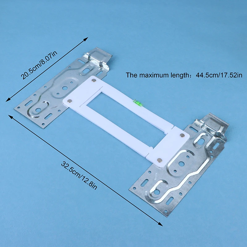 Universal Wall Mount Adjustable Bracket For Home Split Air Conditioner Indoor Unit With Level Gauge
