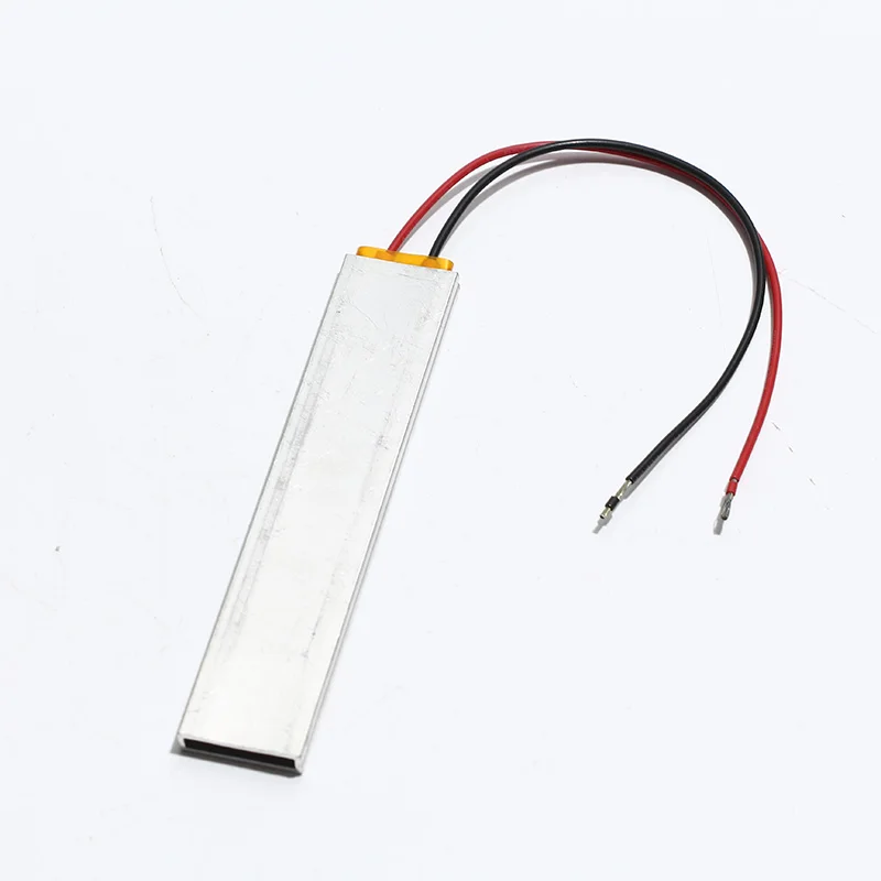 1PC 100x20x5mm Lengthen Constant Temperature PTC Heating Ceramic Chip with Aluminum Shell Tube 24V 220V 70℃-270℃
