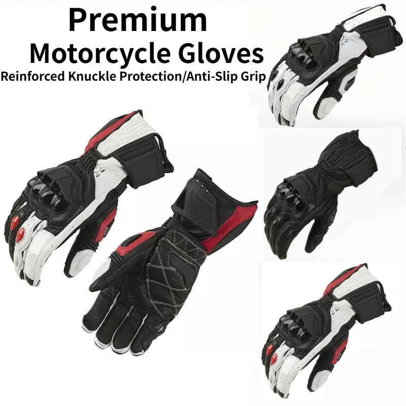 

Motorcycle riding gloves protective track special gloves leather anti-drop carbon fiber gloves custom