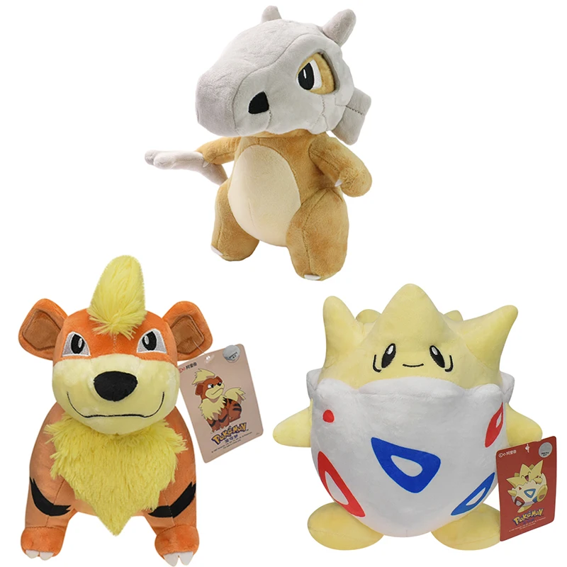 16 Styles Pokemon Pulsh Toys Cubone Jolteon Clefairy Cosplay Toy Figurines Charizard Snorlax Piplup Animals Stuffed Dolls Gifts