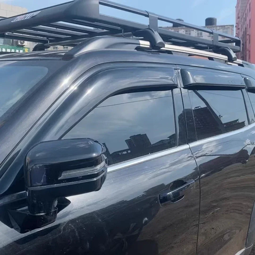 Vent Visor assembly for Haval Dargo 1th convert sunshade Car Rain brow eyebrow Auto Accessories