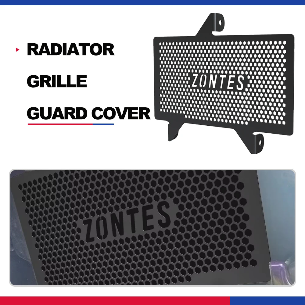 ل Zontes GK125 GK155 GK 125 155 GK 125GK ZT125 دراجة نارية الملحقات المبرد الحرس شبكة المبرد غطاء حماية حامي #1