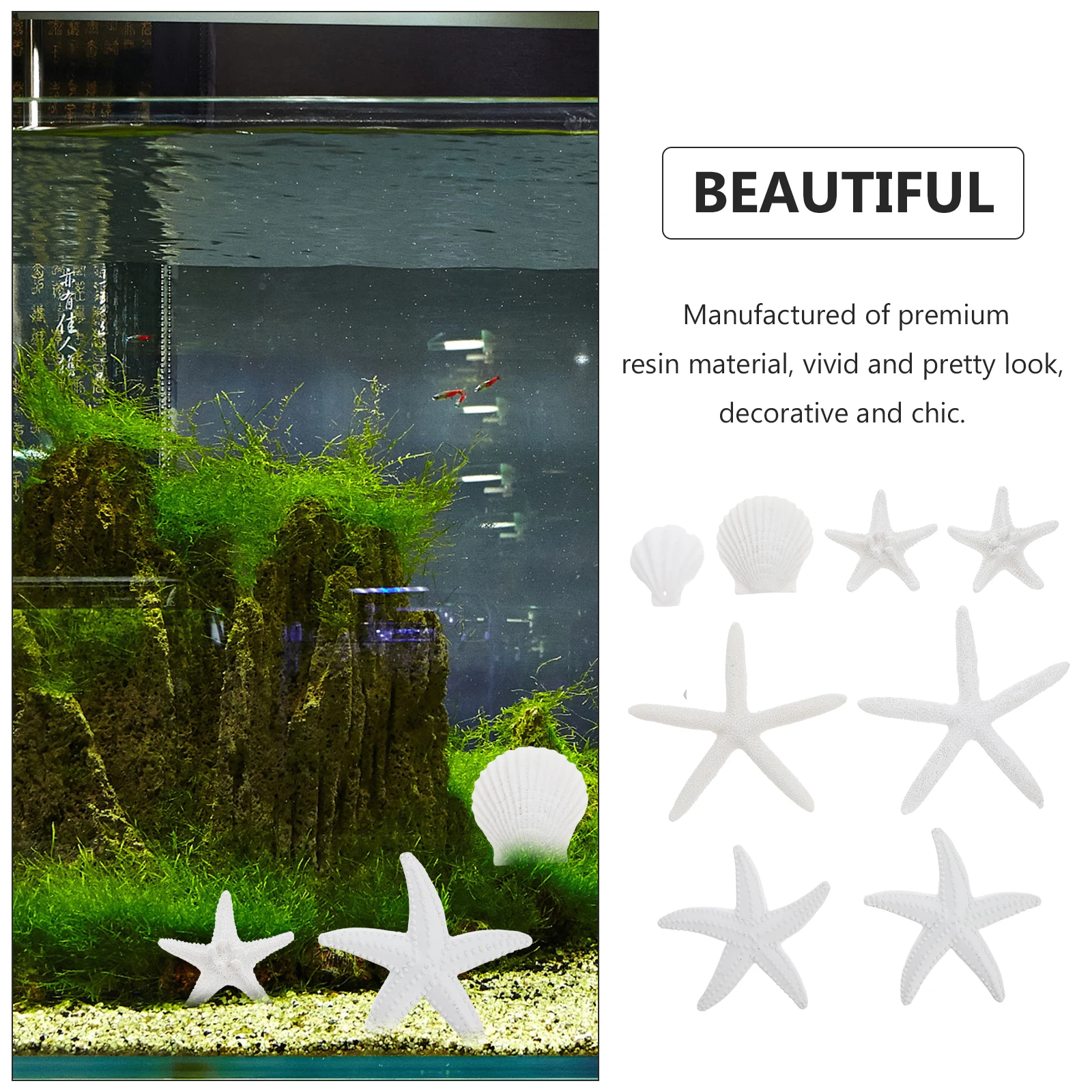 

Resin Sea Aquarium Decor s Fish Tank Decoration Realistic Marine Animals nament Aquarium Decor Home Accessories