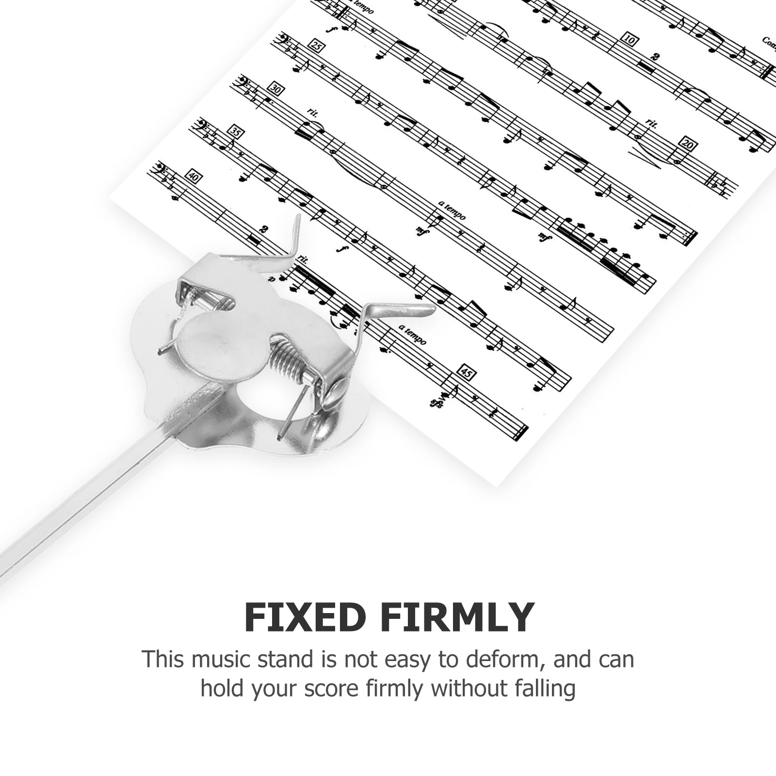 

Number Holder Music Stand Portable Foldable Tuba Score Rack Note for Instrument Musical Stands Mute