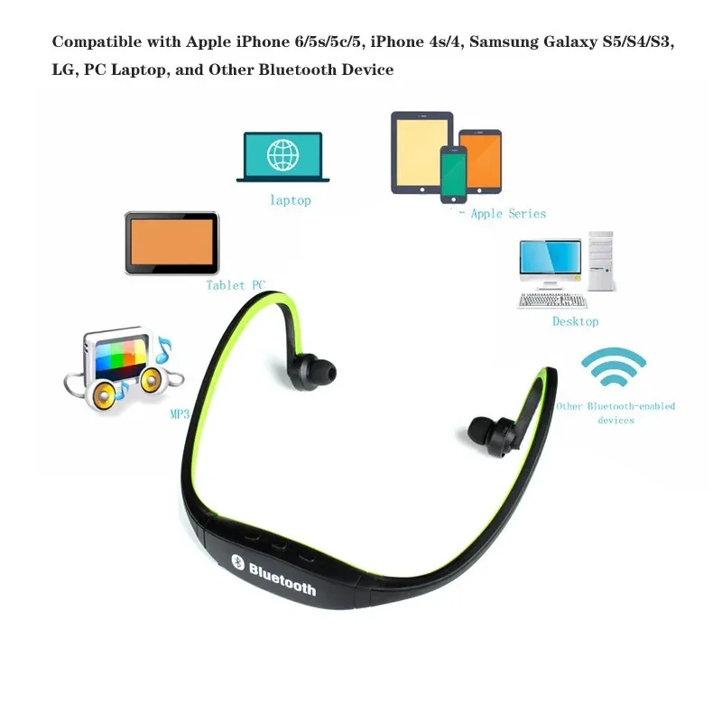 Écouteurs Bluetooth Kband de la présidence, écouteurs, casque Bluetooth, lecture de musique FM, son stéréo MP3, caisson de basses, HIFI, tous les appareils intelligents