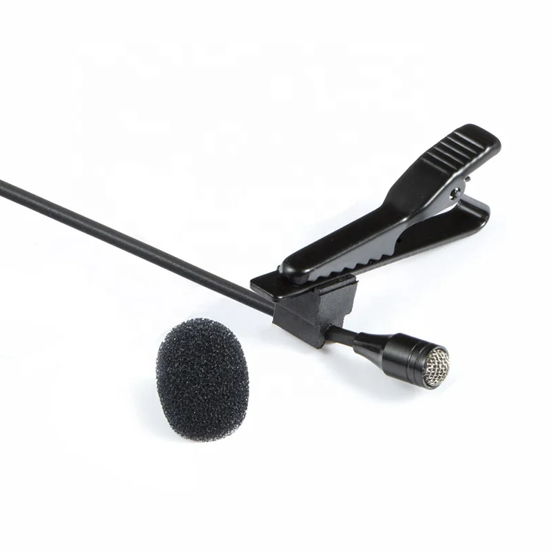 

STLF High Quality Lavalier Collar Microphone for Wireless System Beltpack Connect to PA System Mixer for Stage Performance Music