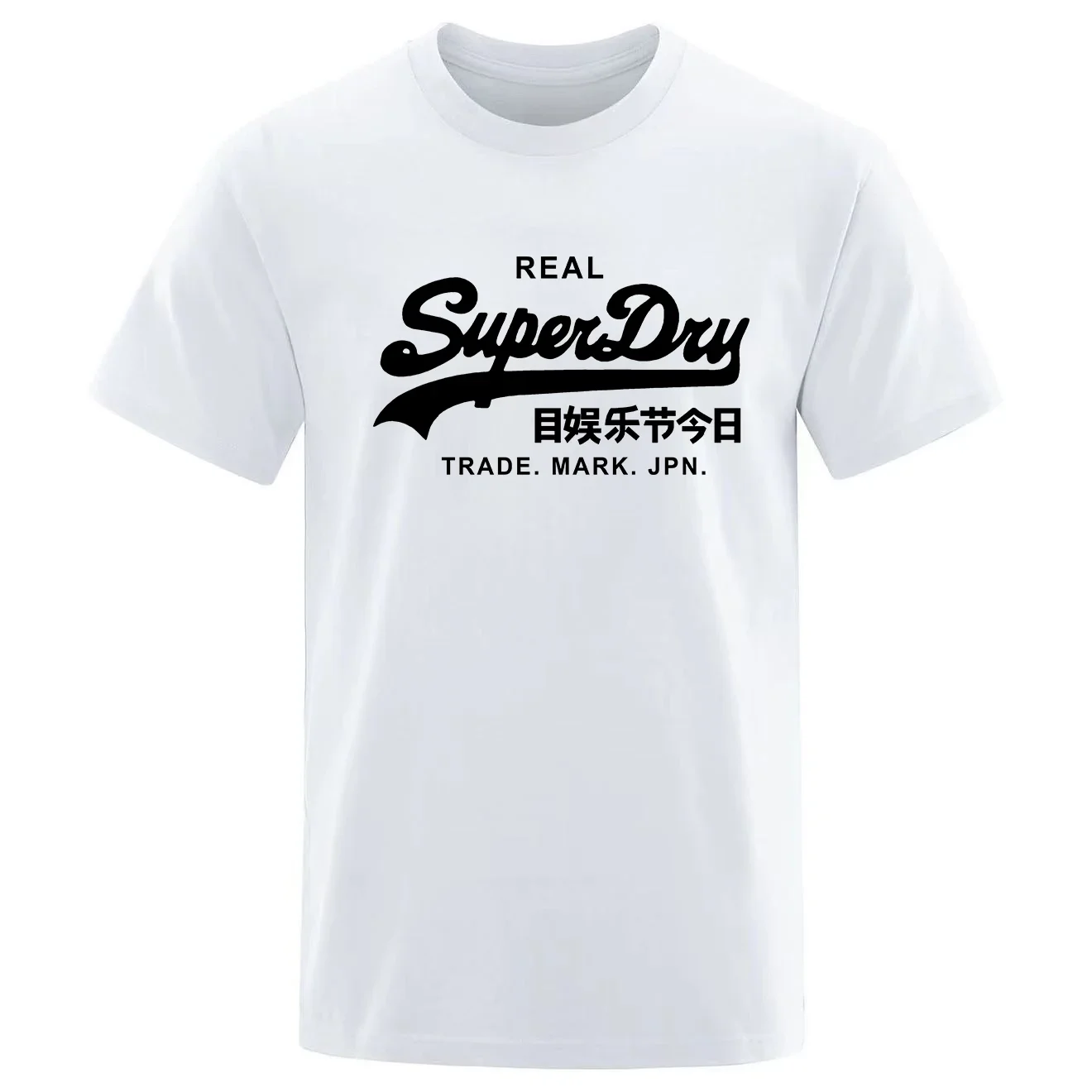 UK Superdry Ultimate DRY Men\'s Summer Cotton T-shirt Simple Retro Breathable Comfortable Round Neck Women Street Wear