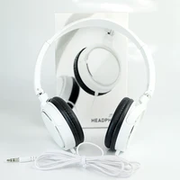 Universel 3.5mm filaire ordinateur casque pliable Portable musique jeu casque suppression de bruit sport écouteur stéréo casque 3