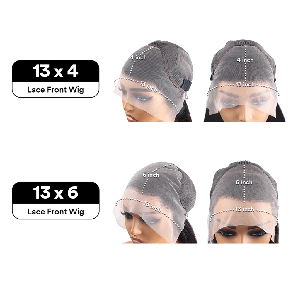 Curly Wigs 100% Human Hair 13x6 Hd Lace Frontal Wig Deep Wave Water Wave Lace Front Wig 40 Inch Curly Lace Front Human Hair Wig