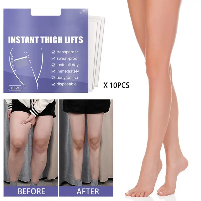 

Invisible Thigh Lifting tape Unisex Thigh Pads Anti-friction Patches Protector Anti Rubbing Sticker Thigh Bands Thigh Chafe Tape