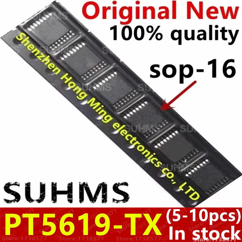 (5-10piece) 100% New PT5619-TX PT5619 TX sop-16
