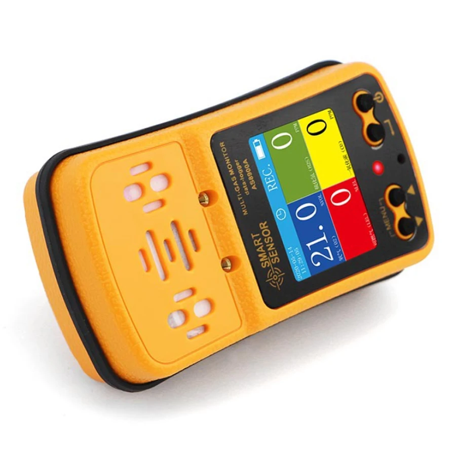 Smart Sensor AS8900A 4in1 ga s Alarm Detector Pump Suction Color Screen Explosion-Proof