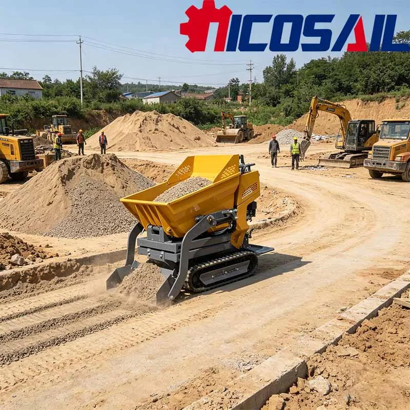 

Customizable Mini Crawler Dumper Hydraulic Track Carrier for Farm Construction Material Handling CE EPA Certified