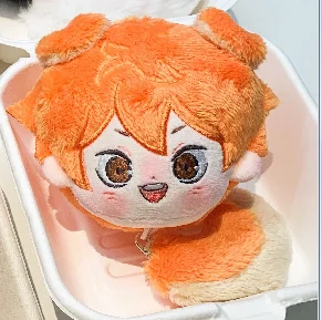 

10CM Haikyuu Stuffed Plushie Anime Kotaro Bokuto Kei Tsukishima Tobio Kageyama Cosplay Figure Pendant Backpack Ornaments Gift