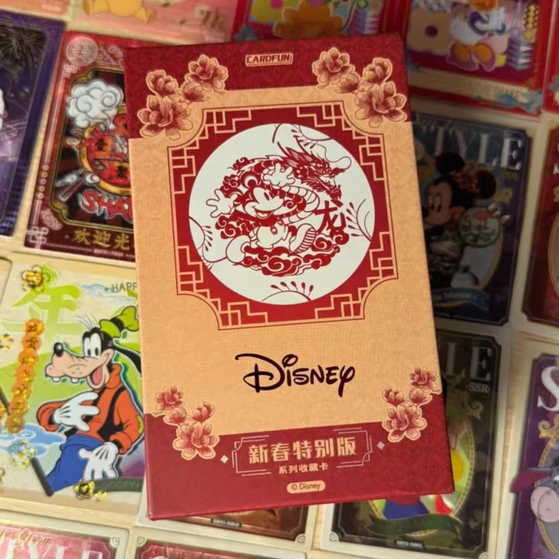

В наличии оригинальные коллекционные карточки CARDFUN X DISNEY, специальное издание к Новому году, украшение для подарков на день рождения, игрушки для фанатов