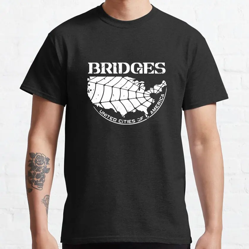 

Bridges Aged Death Stranding Play games with science and strategy 100% cotton printed gift t shirt for men plus size clothing