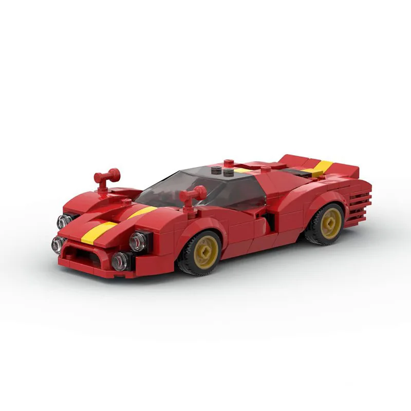 Hot Bricks Ferraris330 330 P4 P3 Racing Sports Car Technical Vehicle Speed Champion Building Blocks Garage Toys for Boys Gifts