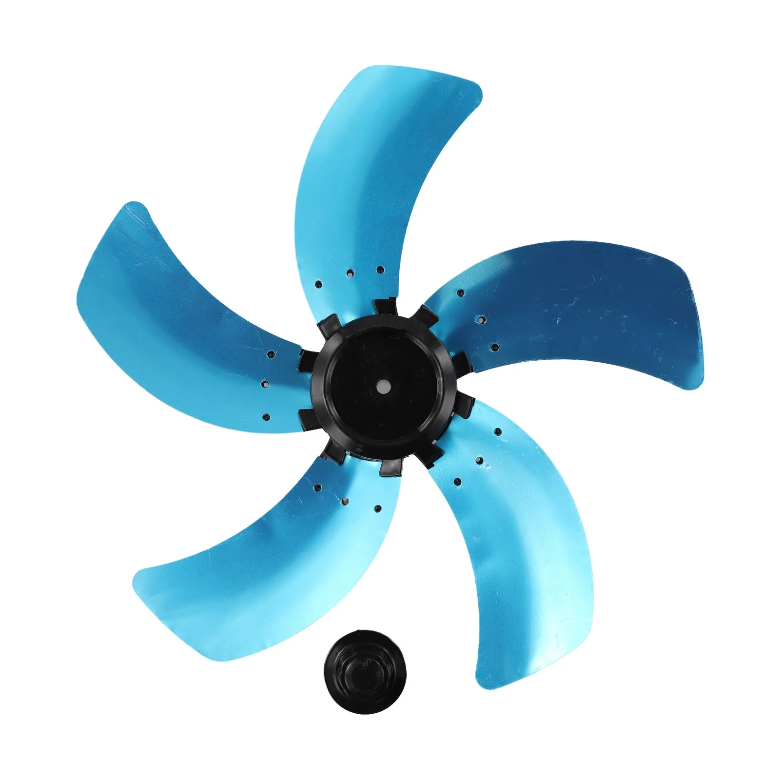 Aluminum Five Blade Fan Fan Blades Five Blade Blade Design Quantity Clean Replacement Contents Standing Design Desk Use