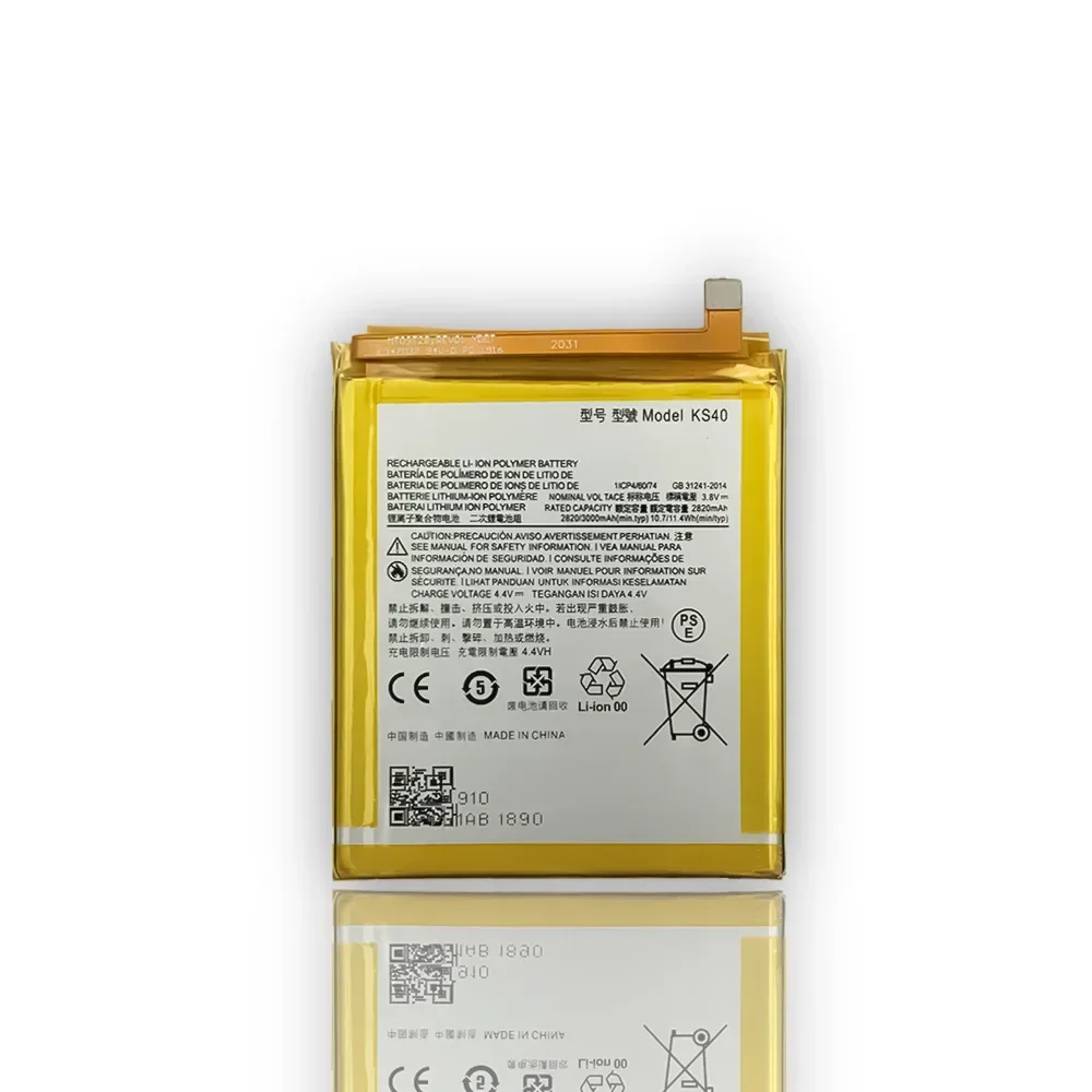 3000mAh Replacement Battery For Motorola Moto E6 Play XT2029 XT2029-1 KS40 KS 40 Bateria Batteries + FREE TOOLS