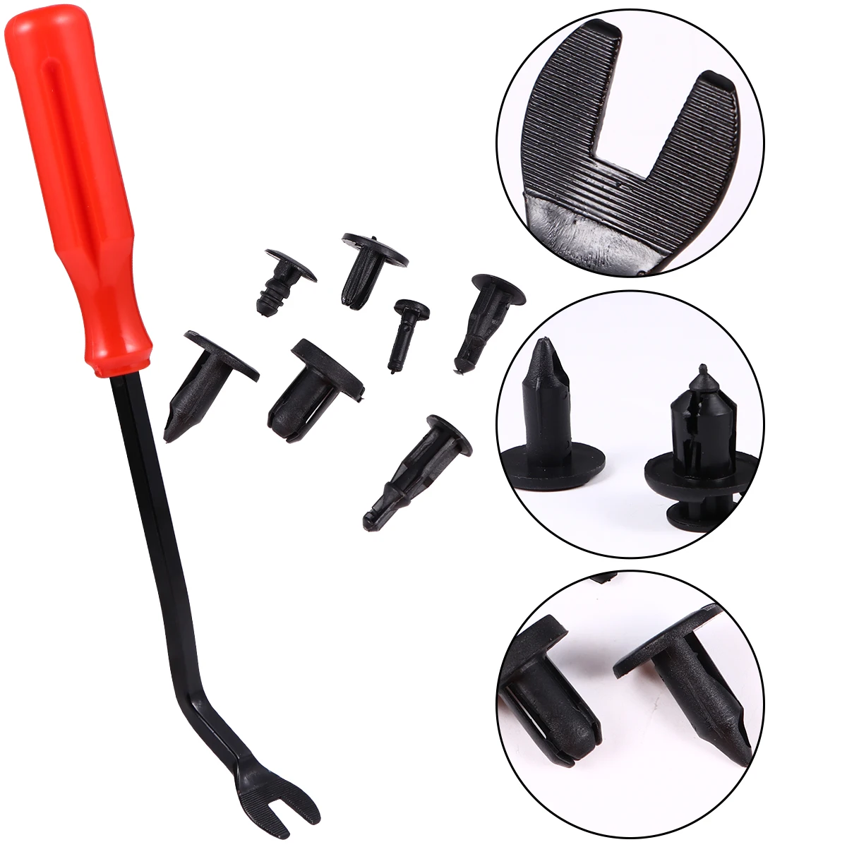 

121 Pcs Rivets Moulding Retainer Body Interior Bumper Plastic