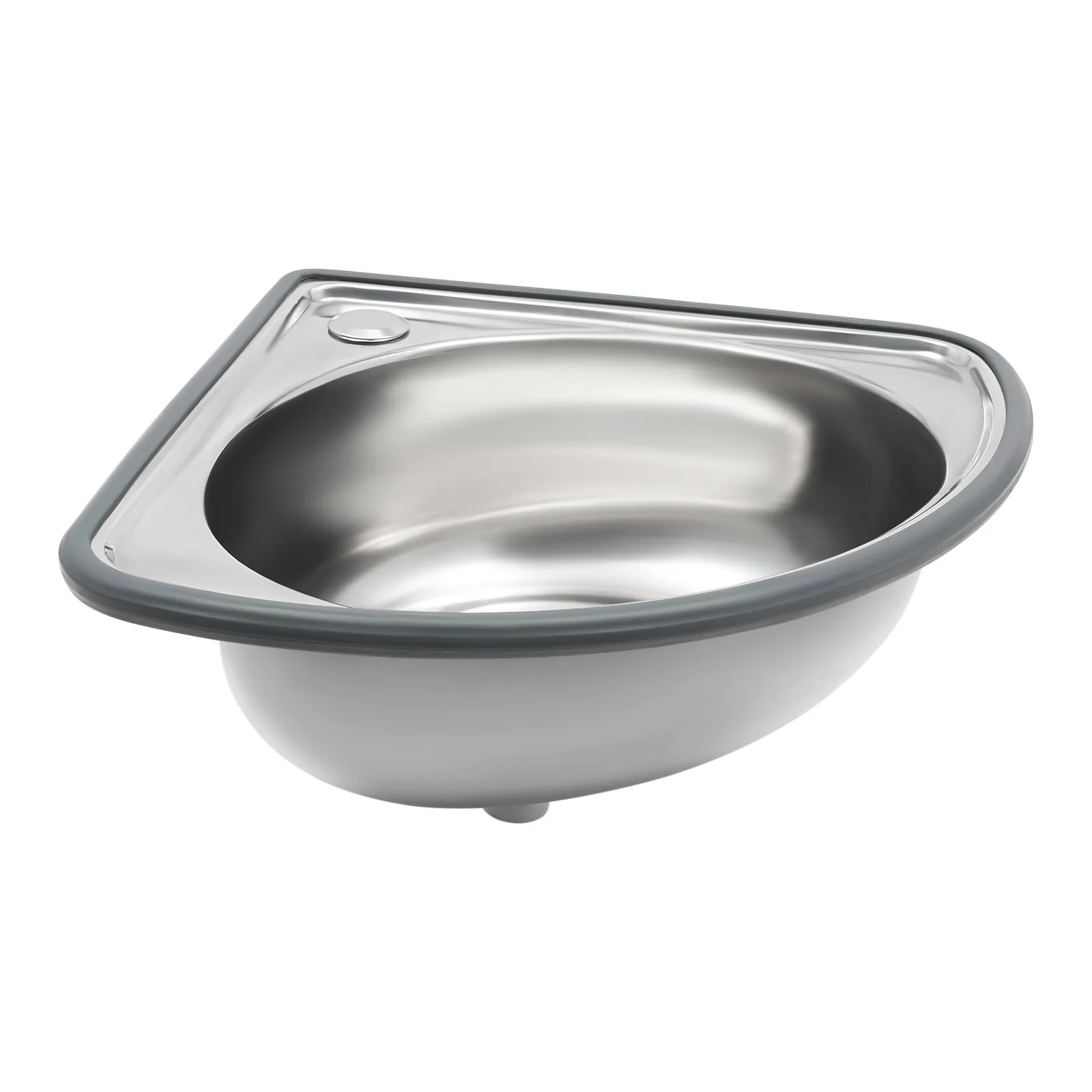 

Прочная кухонная мойка емкостью 25 кг, треугольный дизайн, тихая работа, современный внешний вид